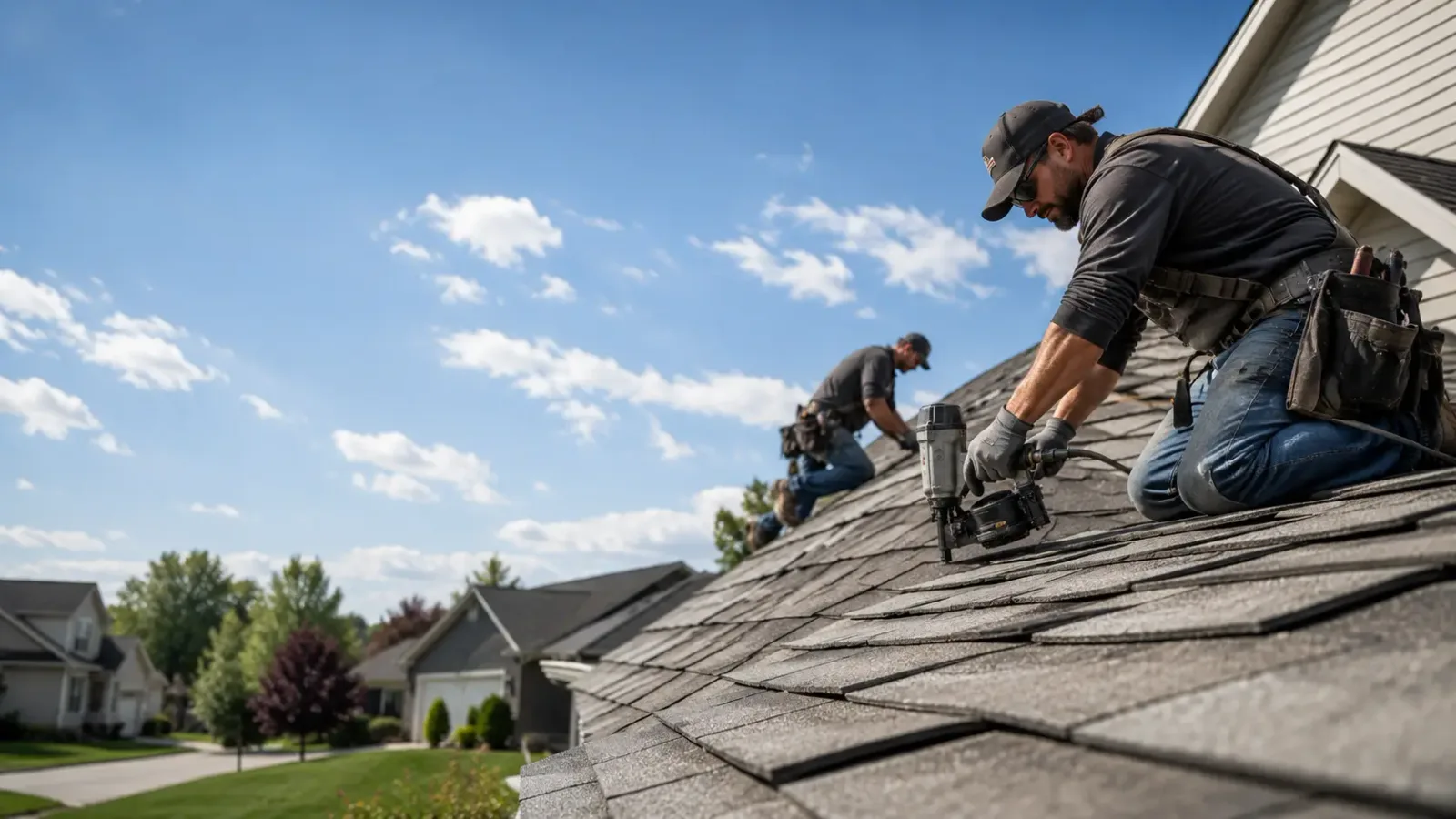 Storm Damage Roof Repair in Columbus, KS near me